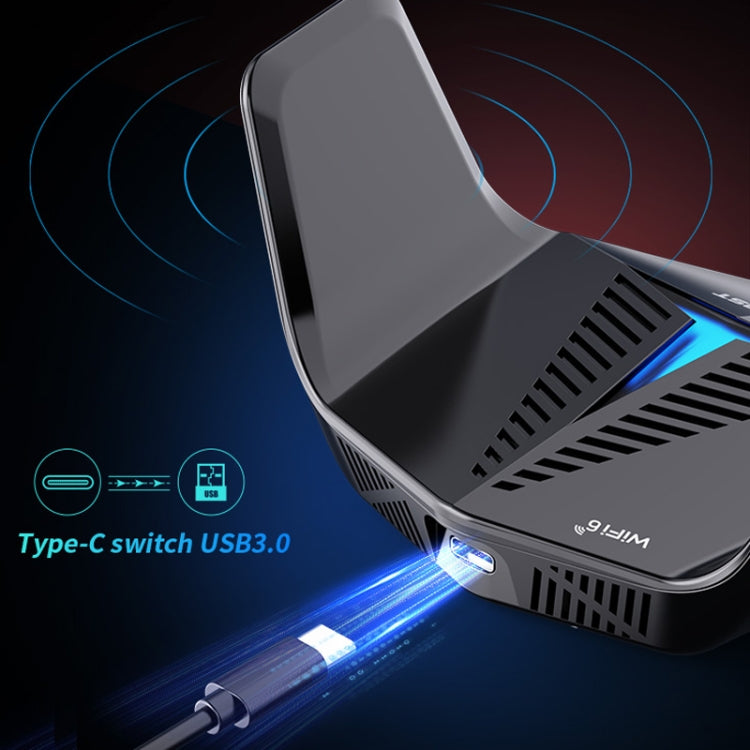 COMFAST CF-979AX WiFi6 5374Mbps USB-C / Type-C Wireless Network Card WiFi Receiver - USB Network Adapter by COMFAST | Online Shopping South Africa | PMC Jewellery | Buy Now Pay Later Mobicred