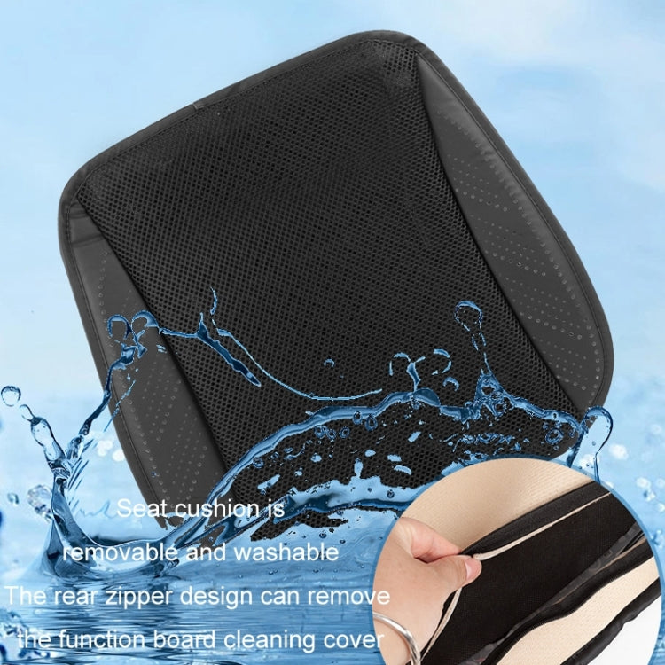 Car USB Summer Cool Ventilated Breathable Seat Cushion(Black 8 Sets Fan) - Seat Accessories by PMC Jewellery | Online Shopping South Africa | PMC Jewellery | Buy Now Pay Later Mobicred