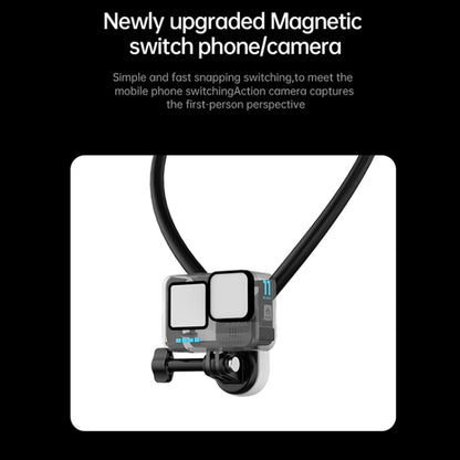 Magnetic Hanging Neck Holder For Mobile Phones/Action Cameras(Star Light Color) -  by PMC Jewellery | Online Shopping South Africa | PMC Jewellery | Buy Now Pay Later Mobicred