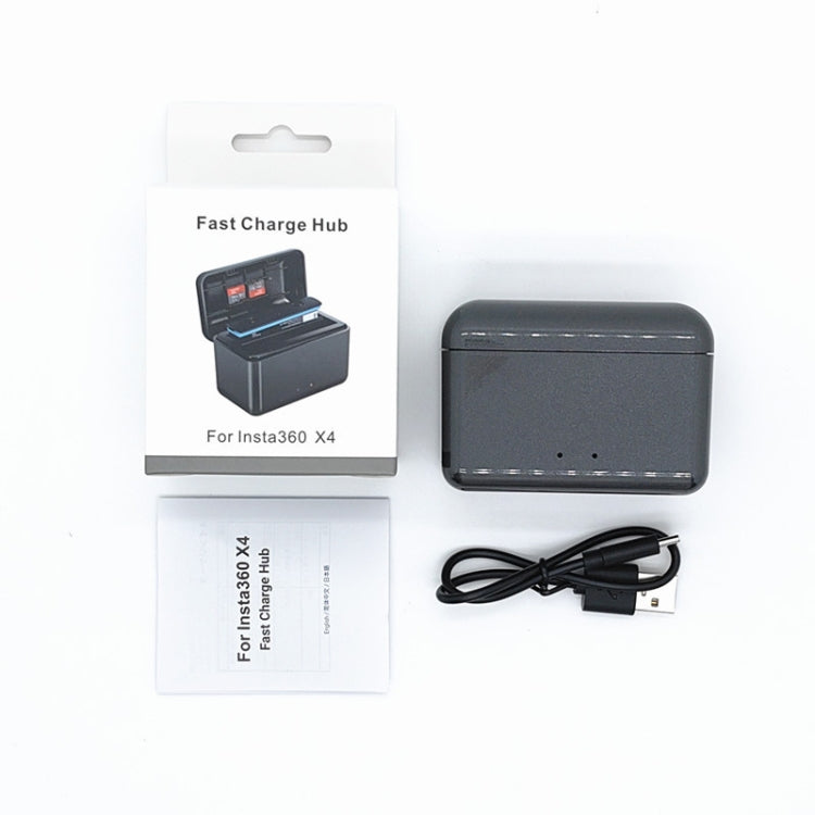 For Insta360 X4 Charging Hub Battery Charging Box - Others by PMC Jewellery | Online Shopping South Africa | PMC Jewellery