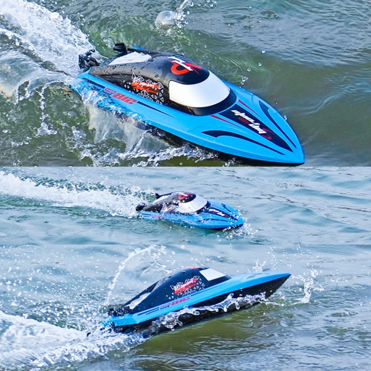 812 High-Speed RC Boat Large Horsepower Speedboat Long Endurance Waterproof Boys Water Toy Dual Batteries(Orange) - RC Boats by PMC Jewellery | Online Shopping South Africa | PMC Jewellery | Buy Now Pay Later Mobicred