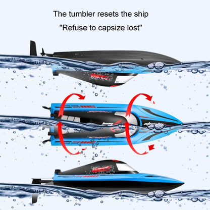 812 High-Speed RC Boat Large Horsepower Speedboat Long Endurance Waterproof Boys Water Toy Dual Batteries(Blue) - RC Boats by PMC Jewellery | Online Shopping South Africa | PMC Jewellery | Buy Now Pay Later Mobicred