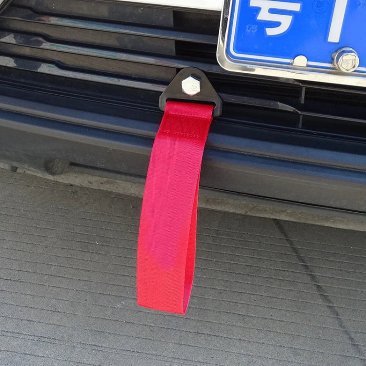 Car Modified Tow Rope Bumper Decorative Streamer, Color: Red(No Words) - Towing Bars by PMC Jewellery | Online Shopping South Africa | PMC Jewellery | Buy Now Pay Later Mobicred