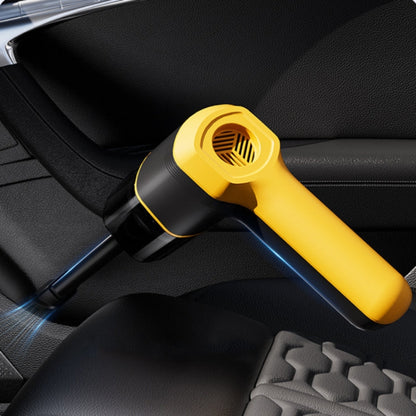 6-in-1 Car Handheld Vacuum Cleaner Multifunctional Strong Suction Air Pump, Color: Upgraded Brushless Yellow - Vacuum Cleaner by PMC Jewellery | Online Shopping South Africa | PMC Jewellery | Buy Now Pay Later Mobicred