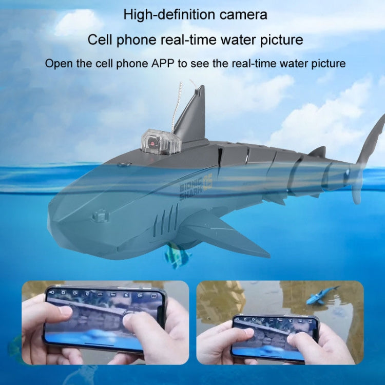 RC Shark Water Toy With Photo And Video Camera Radio Controlled Boat Toy For Children(Blue) - RC Cars by PMC Jewellery | Online Shopping South Africa | PMC Jewellery | Buy Now Pay Later Mobicred