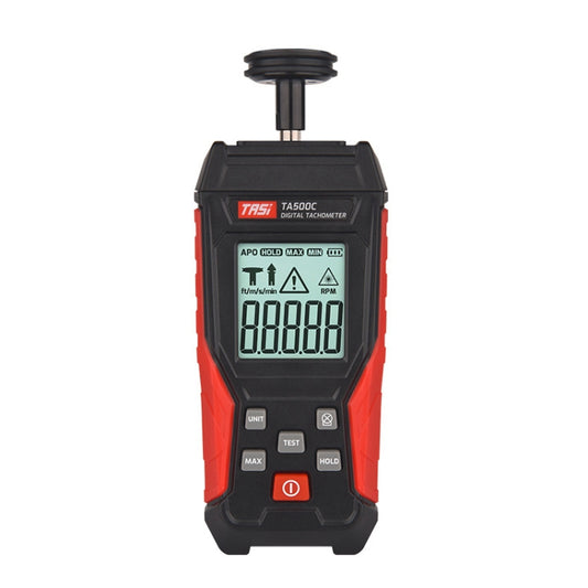 TASI TA500C Optical Contact Dual Use Laser Tachometer Digital Display Measuring Speed Meter - Tachometers & Anemometer by TASI | Online Shopping South Africa | PMC Jewellery | Buy Now Pay Later Mobicred