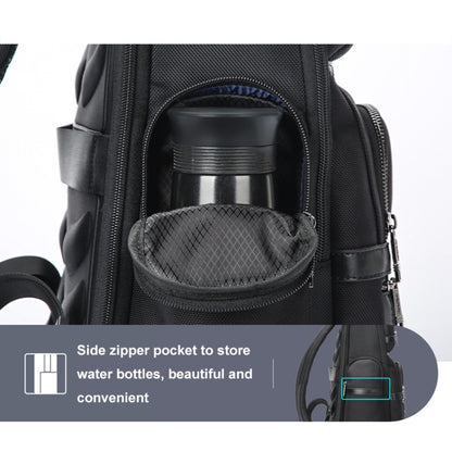 Bopai 61-121601 Large Capacity Waterproof Business Laptop Backpack With USB+Type-C Port(Blue) - Backpack by Bopai | Online Shopping South Africa | PMC Jewellery | Buy Now Pay Later Mobicred