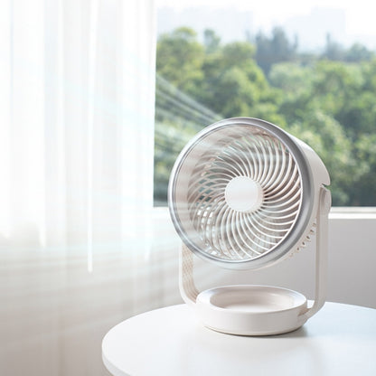 Air Circulating Fan USB Charging Desktop Quiet Fan(White) - Electric Fans by PMC Jewellery | Online Shopping South Africa | PMC Jewellery | Buy Now Pay Later Mobicred