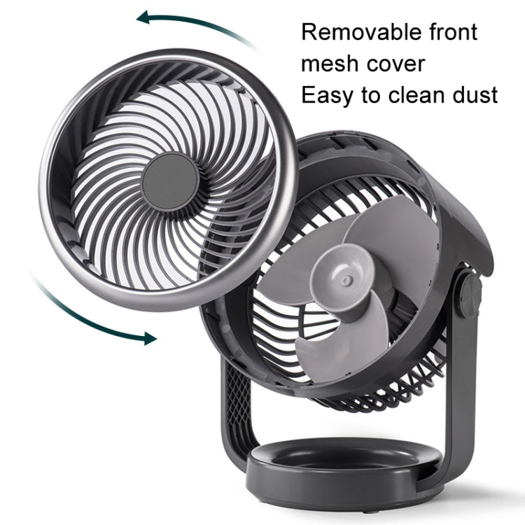 Air Circulating Fan USB Charging Desktop Quiet Fan(White) - Electric Fans by PMC TechLife | Online Shopping South Africa | PMC TechLife | Buy Now Pay Later Mobicred
