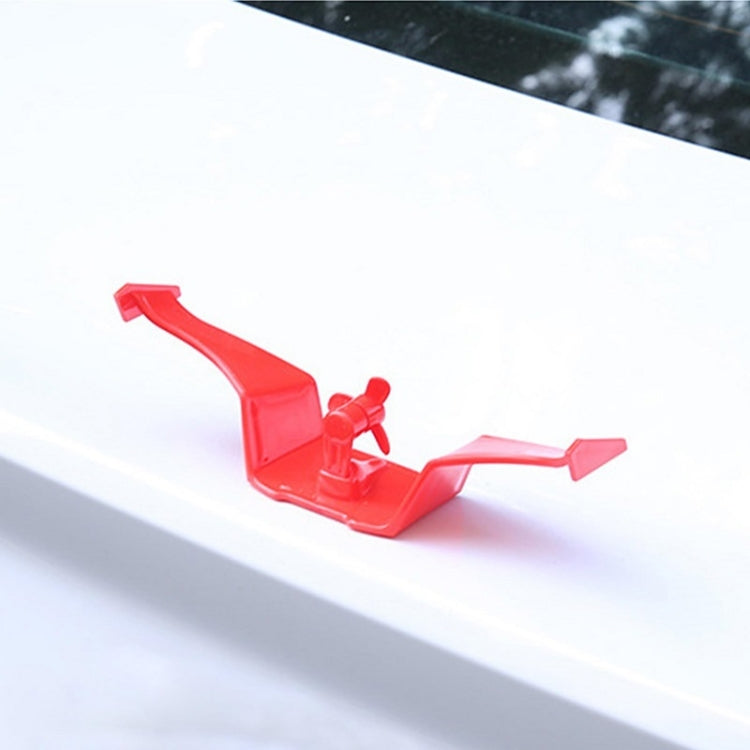 Car Mini Rear Wing Without Punching Decorative Stickers, Color: White Without Wind Leaves - Decorative Strip by PMC Jewellery | Online Shopping South Africa | PMC Jewellery | Buy Now Pay Later Mobicred