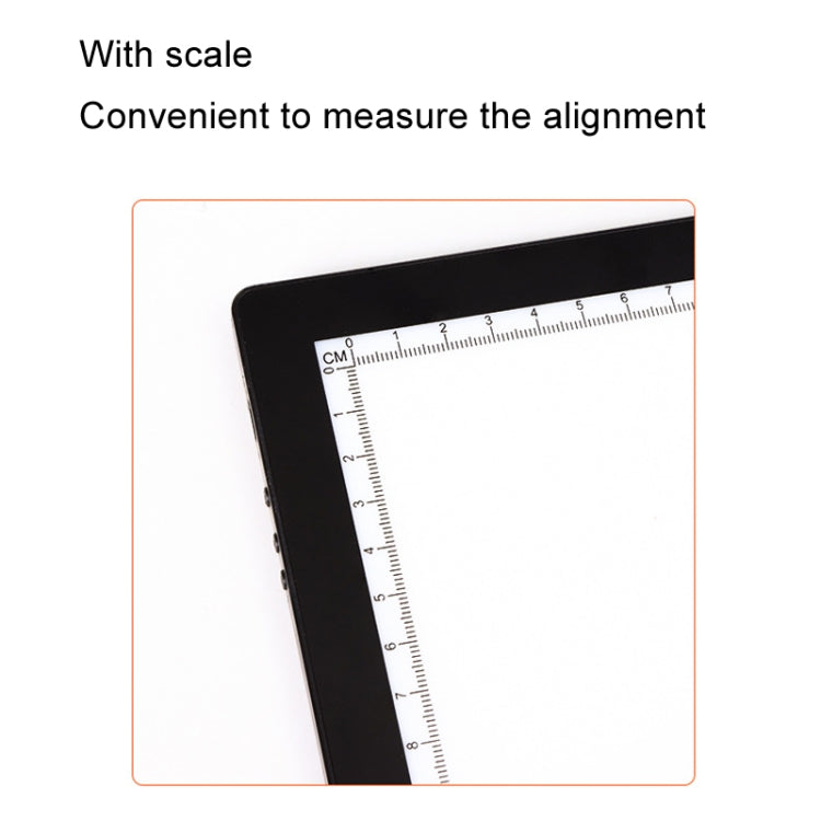 A3-D28B LED Smart Charging Copy Desk Line Drawing Hand Drawing Transparency Copy Platform With 1m Type-C Line -  by PMC TechLife | Online Shopping South Africa | PMC TechLife | Buy Now Pay Later Mobicred