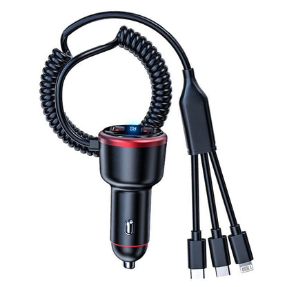 Vehicle Mini Fast Charging Charger Car One To Three Cigarette Lighter, Model: Premium Version - Car Charger by PMC Jewellery | Online Shopping South Africa | PMC Jewellery | Buy Now Pay Later Mobicred