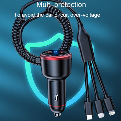 Vehicle Mini Fast Charging Charger Car One To Three Cigarette Lighter, Model: Extreme Version - Car Charger by PMC Jewellery | Online Shopping South Africa | PMC Jewellery | Buy Now Pay Later Mobicred