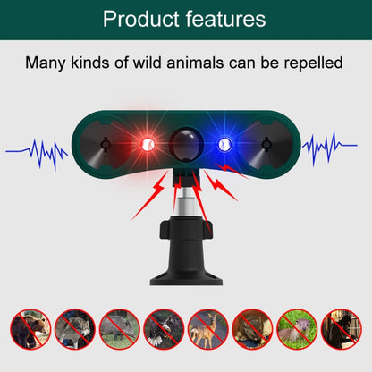 N911W Solar Powered Mouse Repeller Alarm Infrared Sensor Animal Repellent(Green) - Outdoor Insect Repellent by PMC Jewellery | Online Shopping South Africa | PMC Jewellery | Buy Now Pay Later Mobicred