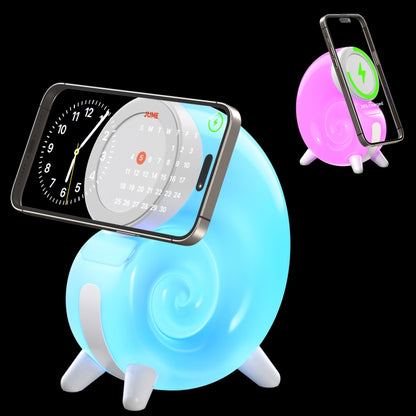 Conch RGB Touch Night Light Magsafe Magnetic Wireless Charger(Colorful) - Wireless Charger by PMC Jewellery | Online Shopping South Africa | PMC Jewellery | Buy Now Pay Later Mobicred