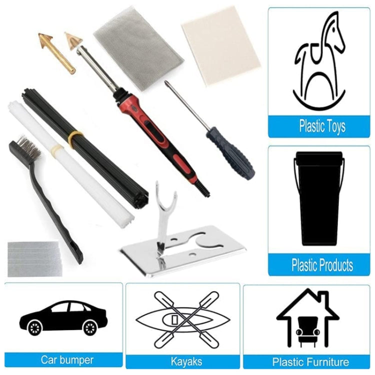 53pcs /Set Plastic Parts Repair Tool Car Bumper Restorating Kit Set, Specification: US Plug - Hand Tool Sets by PMC Jewellery | Online Shopping South Africa | PMC Jewellery | Buy Now Pay Later Mobicred