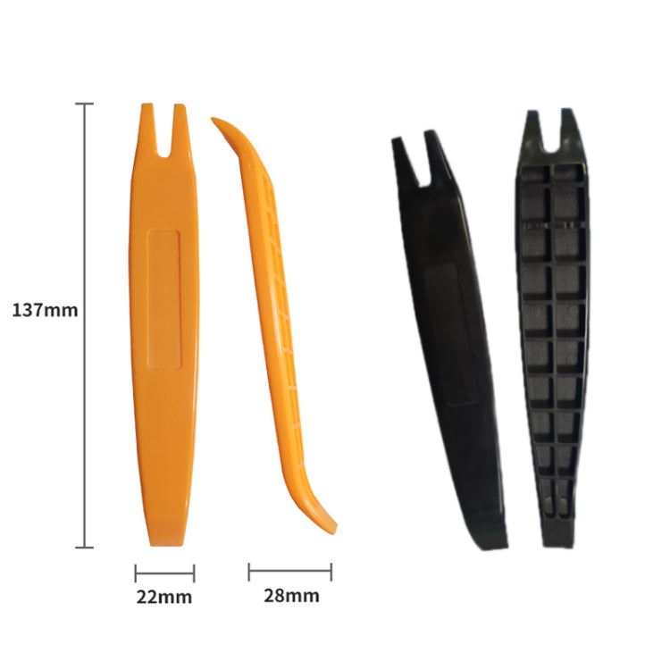 10pcs Driving Recorder Hidden Wire Car Audio Disassembly Assembly Tool, Color: Orange - Hand Tool Sets by PMC Jewellery | Online Shopping South Africa | PMC Jewellery | Buy Now Pay Later Mobicred