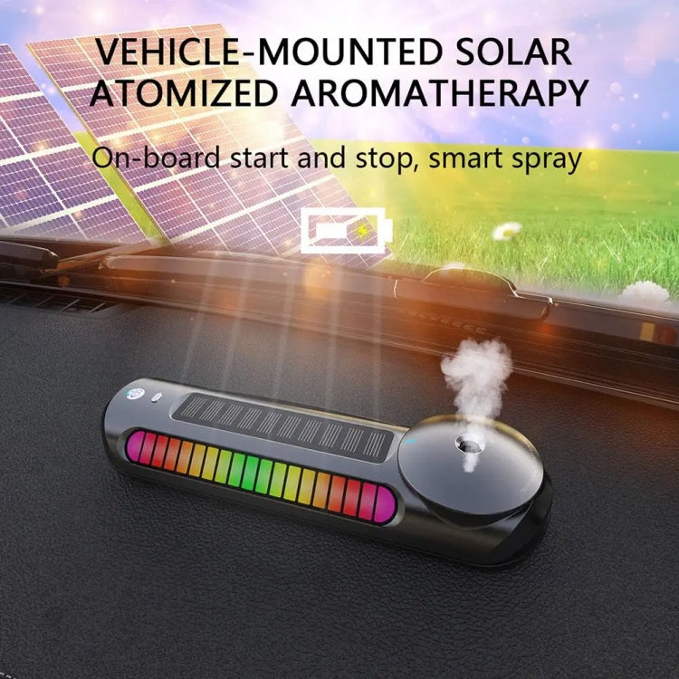 Solar Car Smart Spray Aromatherapy Machine Parking Sign(Gray) - Air Freshener by PMC Jewellery | Online Shopping South Africa | PMC Jewellery | Buy Now Pay Later Mobicred