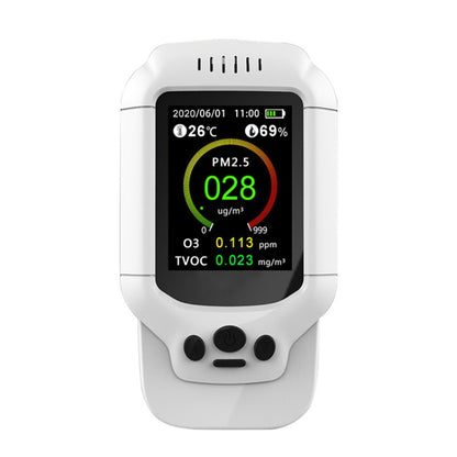 8-In-1 Air Quality Detector PM2.5 / PM1.0 / PM10 / HCHO / TVOC / O3 / Temperature / Humidity Monitor - Air & Water Quality Tester by PMC Jewellery | Online Shopping South Africa | PMC Jewellery | Buy Now Pay Later Mobicred