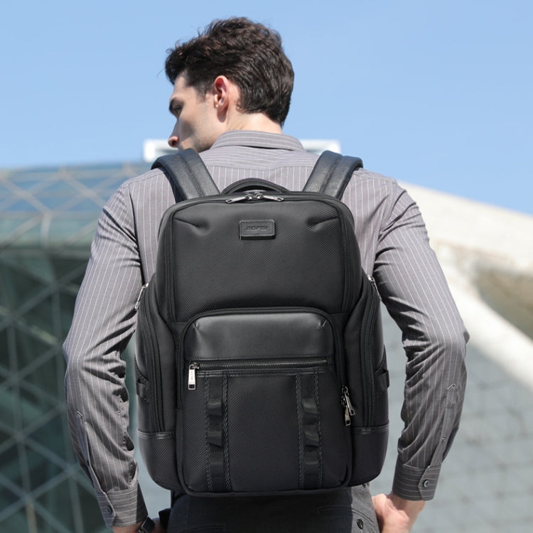 Bopai 61-123561 Large Capacity Business Trip Laptop Backpack(Black) - Backpack by Bopai | Online Shopping South Africa | PMC Jewellery | Buy Now Pay Later Mobicred