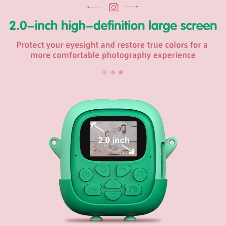 A19B 2.0-Inch 720P HD Reversible Camera Cartoon Children Mini Digital Printing Camera(Pink) - Children Cameras by PMC Jewellery | Online Shopping South Africa | PMC Jewellery | Buy Now Pay Later Mobicred