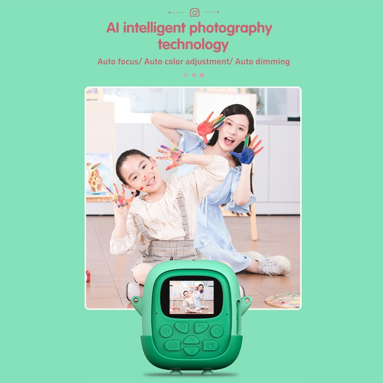 A19B 2.0-Inch 720P HD Reversible Camera Cartoon Children Mini Digital Printing Camera(Pink) - Children Cameras by PMC Jewellery | Online Shopping South Africa | PMC Jewellery | Buy Now Pay Later Mobicred