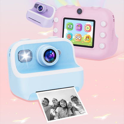 M8 2.4-Inch 1080P HD 2400W Pixel Dual-Camera Children Thermal Printing Camera, Color: Purple - Children Cameras by PMC Jewellery | Online Shopping South Africa | PMC Jewellery | Buy Now Pay Later Mobicred