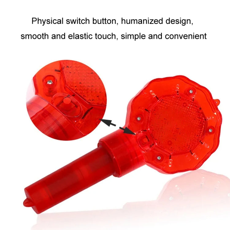 Traffic Warning Plum Blossom Light Handheld Construction Roadblock Light - Warning Lights by PMC TechLife | Online Shopping South Africa | PMC TechLife | Buy Now Pay Later Mobicred