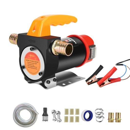 Small Portable Diesel Electric Self-Priming Oil Pump, Voltage: 12v Single Turn + 4m Tube - oil tank tubes & oil pumps by PMC Jewellery | Online Shopping South Africa | PMC Jewellery | Buy Now Pay Later Mobicred