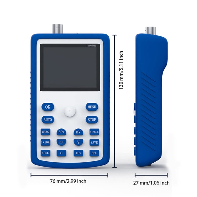 FNIRSI 1C15 Handheld Mini Portable Digital Oscilloscope With EU Plug - Other Tester Tool by FNIRSI | Online Shopping South Africa | PMC Jewellery | Buy Now Pay Later Mobicred