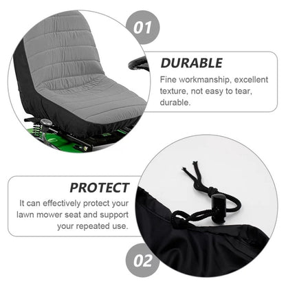 15 Inch Heavy-Duty Agricultural Vehicle Lawn Mower Seat Dust Cover - Seat Accessories by PMC Jewellery | Online Shopping South Africa | PMC Jewellery | Buy Now Pay Later Mobicred