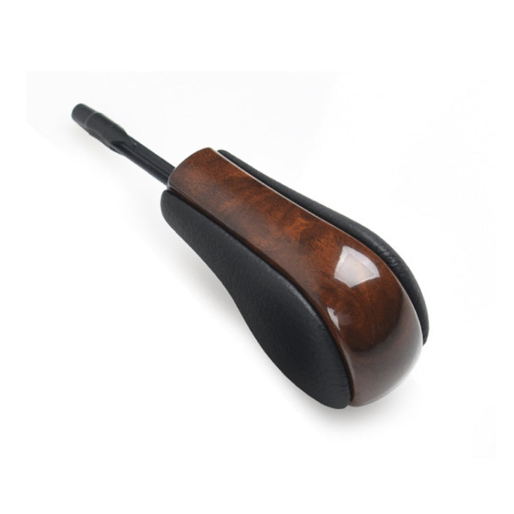 For BMW E Chassis Gear Lever Head, Universal For Left And Right Driving, Style: 1/3 Series Z4 Round Head Walnut - Shift Knob by PMC Jewellery | Online Shopping South Africa | PMC Jewellery | Buy Now Pay Later Mobicred