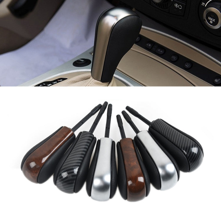 For BMW E Chassis Gear Lever Head, Universal For Left And Right Driving, Style: 1/3 Series Z4 Round Head Walnut - Shift Knob by PMC Jewellery | Online Shopping South Africa | PMC Jewellery | Buy Now Pay Later Mobicred