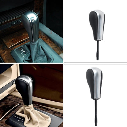 For BMW E Chassis Gear Lever Head, Universal For Left And Right Driving, Style: 3/5/7 Series X3 Z3 X6 Round Head Silver - Shift Knob by PMC Jewellery | Online Shopping South Africa | PMC Jewellery | Buy Now Pay Later Mobicred