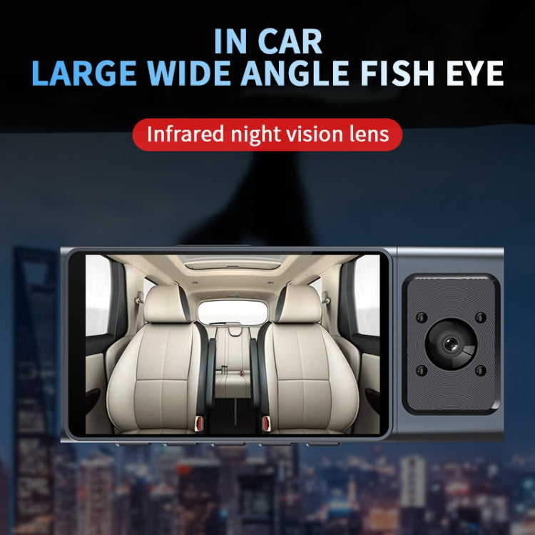 3 Camera Lens 3-inch IPS Screen WiFi Car Dash Cam 1080P Night Vision Dash Camera for Cars 32G - Car DVRs by PMC Jewellery | Online Shopping South Africa | PMC Jewellery | Buy Now Pay Later Mobicred