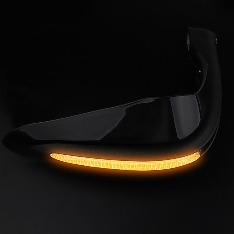 BSDDP Motorcycle Modified Handlebar Hand Guard LED Light(B0550 Black) - Others by BSDDP | Online Shopping South Africa | PMC Jewellery | Buy Now Pay Later Mobicred