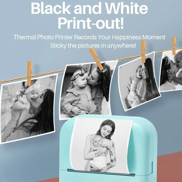 Phomemo M02X Inkless Pocket Printer Bluetooth Thermal Portable Sticker Maker Machine(White) - Printer by Phomemo | Online Shopping South Africa | PMC Jewellery | Buy Now Pay Later Mobicred