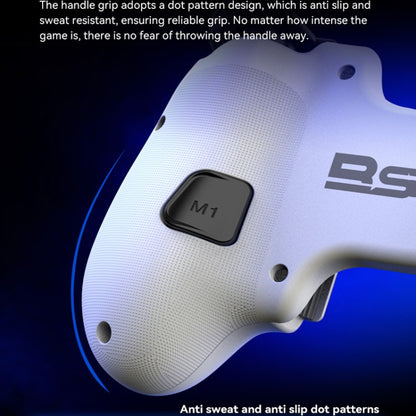 BSP-D10S Wireless Stretch Game Controller With Heat Dissipation Fan for Switch / Android / IOS / PC / PS3 / PS4(White) - Controller Gamepad by PMC Jewellery | Online Shopping South Africa | PMC Jewellery | Buy Now Pay Later Mobicred