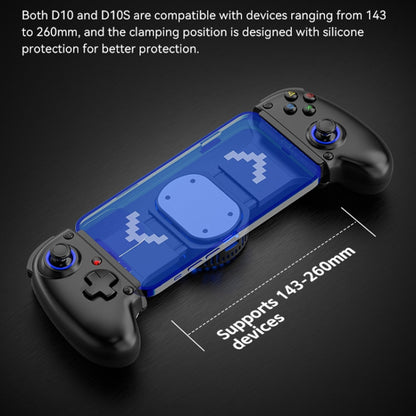 BSP-D10S Wireless Stretch Game Controller With Heat Dissipation Fan for Switch / Android / IOS / PC / PS3 / PS4(White) - Controller Gamepad by PMC Jewellery | Online Shopping South Africa | PMC Jewellery | Buy Now Pay Later Mobicred