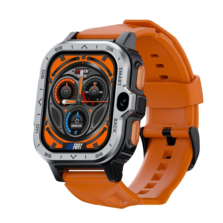 LOKMAT APPLLP 4 MAX 2.02-inch Android 8.1 Full Network Wifi Card Bluetooth Smart Watch(Silver) - free shipping - PMC TechLife - Order now!
