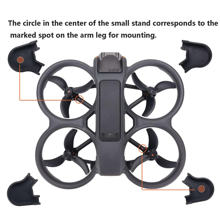 For DJI Avata 2 CQT Tripod Protection Heightening Stand Anti-wear and Non-disassembly Protective Accessories -  by CQT | Online Shopping South Africa | PMC Jewellery | Buy Now Pay Later Mobicred