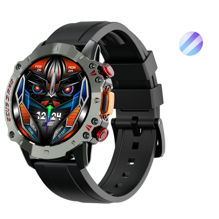 LOKMAT ZEUS3 Pro 1.39-Inch 5ATM Waterproof Outdoor Sports Bluetooth Call Smart Watch(Black) - Smart Watches by LOKMAT | Online Shopping South Africa | PMC Jewellery | Buy Now Pay Later Mobicred