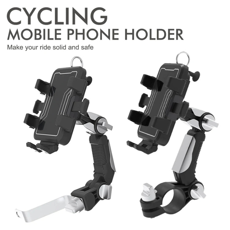 Motorcycle Bicycle Outdoor Cycling Navigation Phone Holder, Style: Handlebage Bracket - Holder by PMC Jewellery | Online Shopping South Africa | PMC Jewellery | Buy Now Pay Later Mobicred