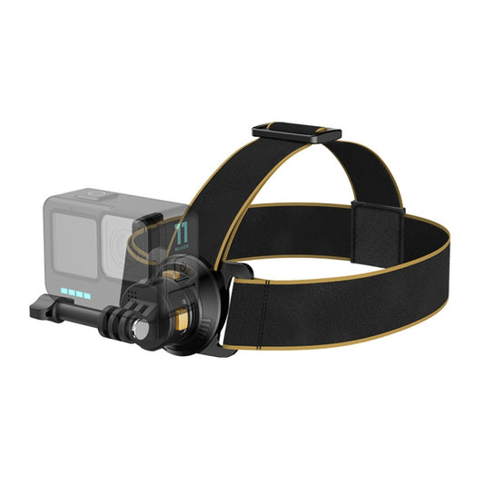 Universal Action Camera Magnetic Quick-Release Head Strap Mount Headband - Head Belt by PMC Jewellery | Online Shopping South Africa | PMC Jewellery | Buy Now Pay Later Mobicred