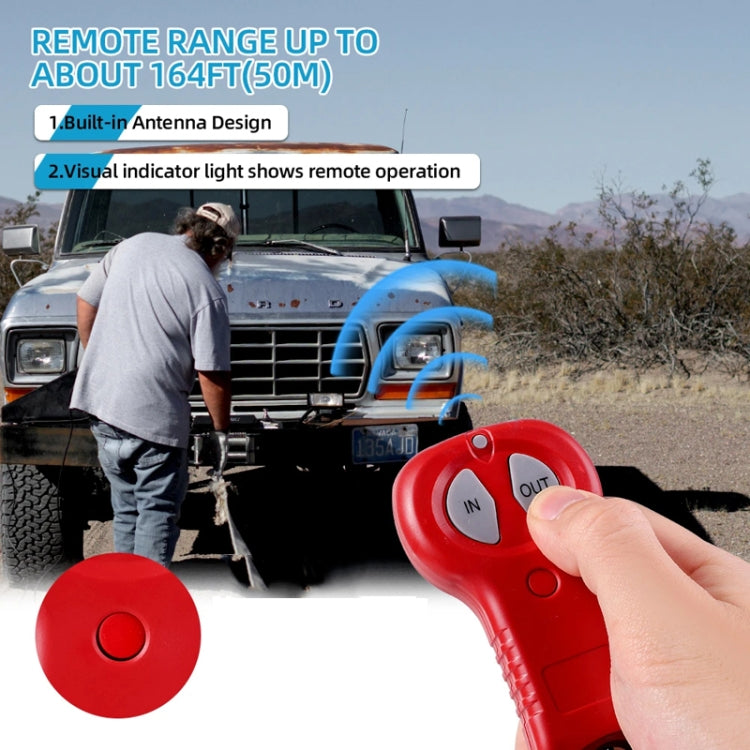 Wireless Remote Control SUV Truck Electric Winch, Model: 213X - Relays by PMC Jewellery | Online Shopping South Africa | PMC Jewellery | Buy Now Pay Later Mobicred