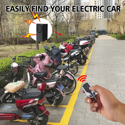 Electric Vehicle Anti-theft Remote Alarm Keyless Quick Vehicle Search(48-72V) - Theft Protection by PMC Jewellery | Online Shopping South Africa | PMC Jewellery | Buy Now Pay Later Mobicred