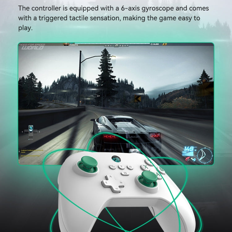 Z03 Wireless Bluetooth Game Controller For Switch / IOS / Android / PC / PS3 / PS4, Spec: White - Gamepads by PMC Jewellery | Online Shopping South Africa | PMC Jewellery | Buy Now Pay Later Mobicred