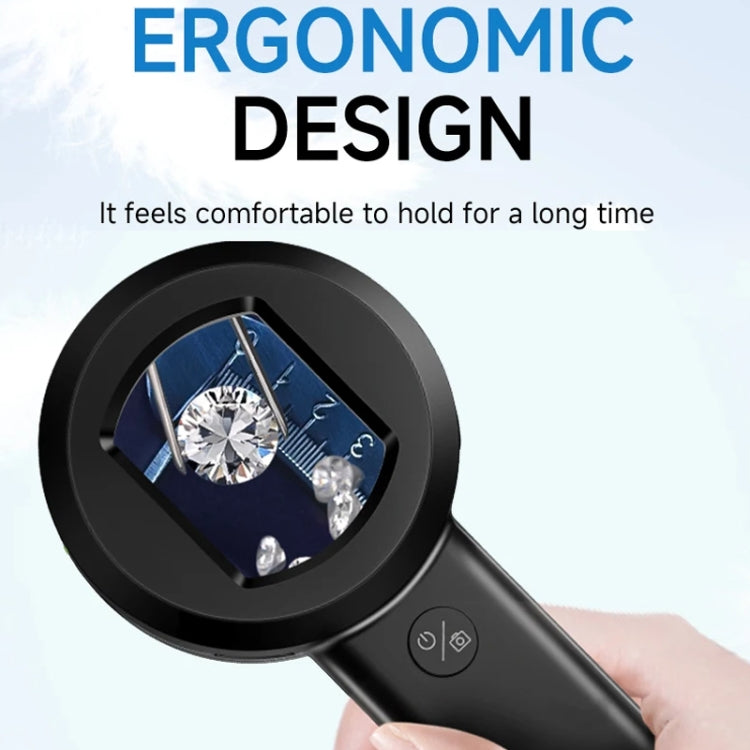 Digital Microscope Handheld High-Definition Electronic Magnifier(Black) - free shipping - PMC TechLife - Order now!