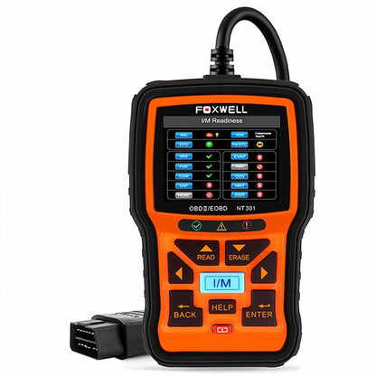 FOXWELL NT301 OBD2 Car Fault Diagnostic Instrument Live Data Code Reader Tool - Electronic Test by FOXWELL | Online Shopping South Africa | PMC Jewellery | Buy Now Pay Later Mobicred