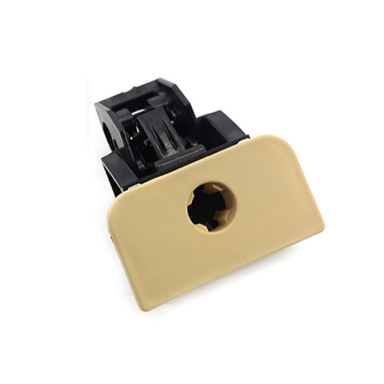 For 2002-2009 Volkswagen Polo OE 6Q0857131D Glove Box Lid Handle, Color: Beige With Hole - Door Handles by PMC Jewellery | Online Shopping South Africa | PMC Jewellery | Buy Now Pay Later Mobicred